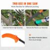 VEVOR Manual Pole Saw, 7.3-27 ft Extendable Tree Pruner, Sharp Steel Blade High Branches Trimming, Manual Branch Trimmer with Lightweight 8 Fiberglass