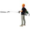 Backpack 4 in 1 Multi-Functional Trimming Tool, 31CC 4-stroke Garden Tool System with Gas Pole Saw, Hedge Trimmer, Grass Trimmer, and Brush Cutter EPA