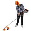 12 in 1 Multi-Functional Trimming Tool, 52CC 2-Cycle Garden Tool System with Gas Pole Saw, Hedge Trimmer, Grass Trimmer, and Brush Cutter EPA Complian