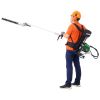 Backpack 4 in 1 Multi-Functional Trimming Tool, 38CC 4-stroke Garden Tool System with Gas Pole Saw, Hedge Trimmer, Grass Trimmer, and Brush Cutter EPA