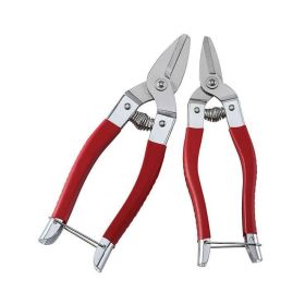 Garden Shears Hand Pruner Gardening Scissors (Color: Red, size: small)