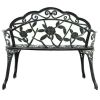 Aluminum Patio Outdoor Garden Bench Chair Loveseat Cast