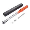 Mechanical Dual Range Scales Torque Wrench Kit with Adapters Extension Rod