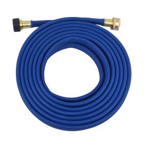 FLORIAX Garden Flat Soaker Hose 1/2 in  More Water Leakage;  Heavy Duty;  Metal Hose Connector Ends;  Save 80% Water Great for Flower beds;  Seedling; (Length: 25ft)