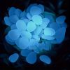 200PCS Pebbles Glowing in The Dark Aquarium Colored Light Rock, Fairy Garden Walkway Decoration Luminous Stone