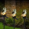 Solar Powered Owl Garden Light IP65 Waterproof LED Owl Landscape Lamp Decorative Lawn Lights