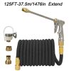 1pc High Pressure Thickened Car Washing Hose; Garden Water Pipe Metal Water Gun Nozzle; Retractable Water Hose Car Washing Tool Set