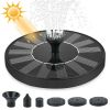 Mini Solar Water Fountain Pool Pond Waterfall Fountain Garden